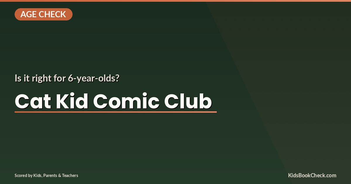 Cat Kid Comic Club book cover with colorful comic panels and creative illustrations