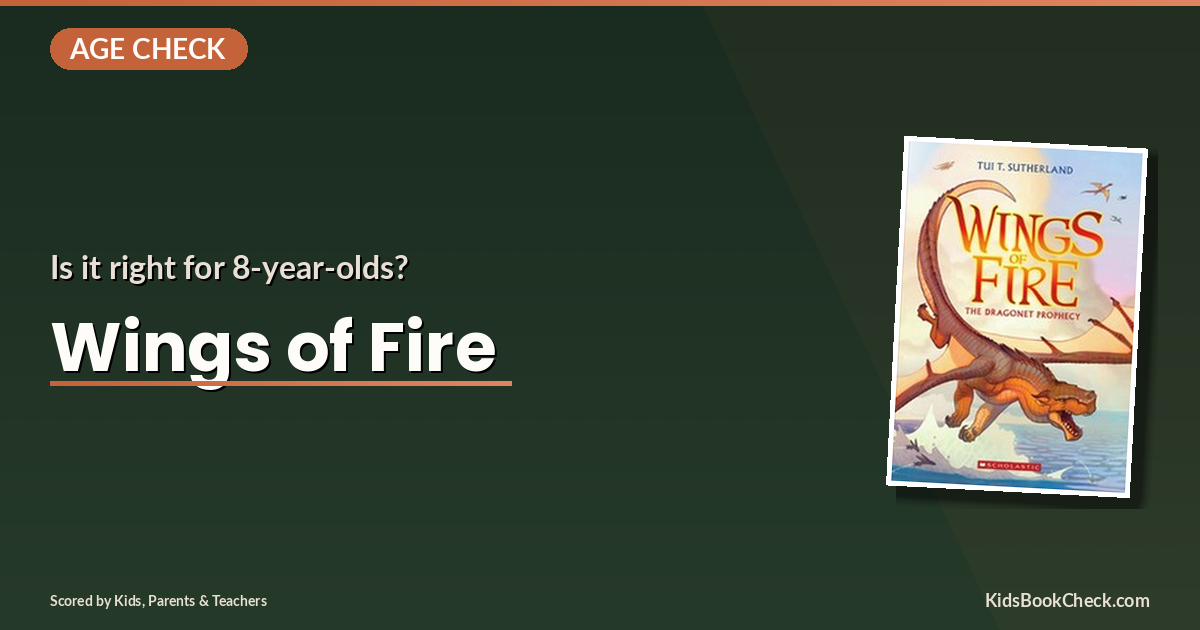 Wings of Fire book series with age rating guide for parents